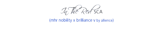 In The Red SCA