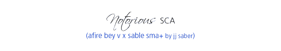 Notorious SCA